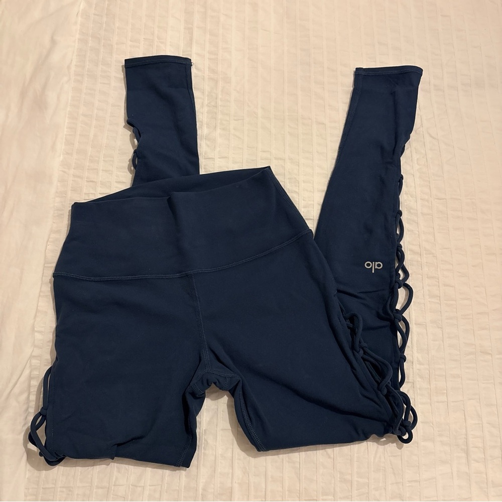 ALO Yoga Dark Blue Leggings